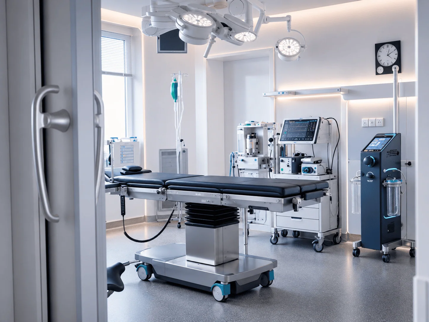 Moderner OP-Saal bei Medicalthree – Plastische Chirurgie auf höchstem Niveau